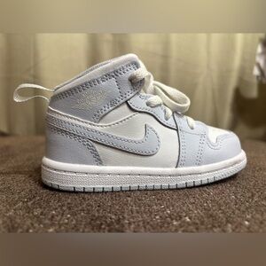 Nike Air Jordan 1 Mid Toddlers Sneakers Size 7 C